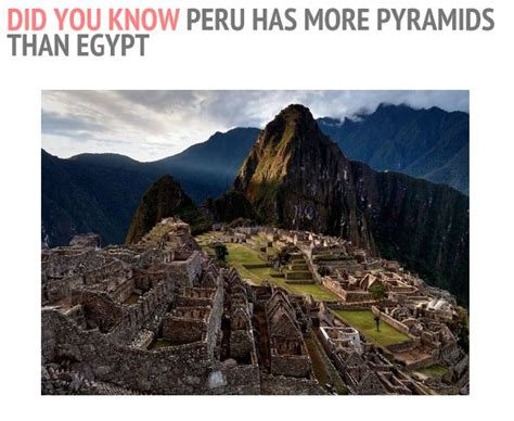 Peru Pyramids Machu Picchu