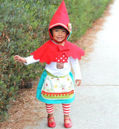 Girls Garden Gnome Costume