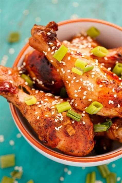 Asian Chicken Drumsticks In The Slow Cooker Are Great As An Appetizer