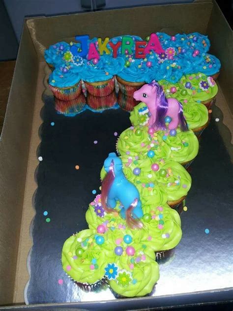 Cupcakes the comic/ page 8. Number 7 My Little Pony pull apart cupcakes | 7th birthday ...