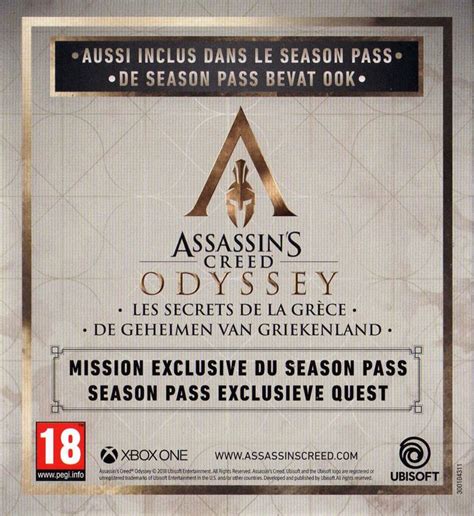 Assassins Creed Odyssey Omega Edition Cover Or Packaging Material