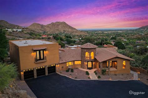 Castle In The Hills Overlooking Camelback Mountain Rent This Location