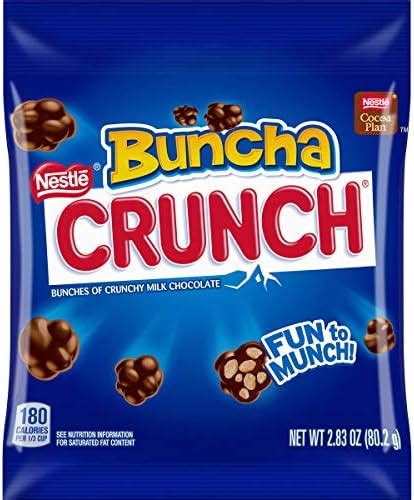 Nestle Bag Buncha Crunch Bunches Of Crunchy Milk Chocolate