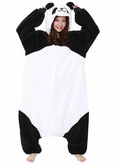 Fluffy Panda Kigurumi Clever Idiots Wholesale