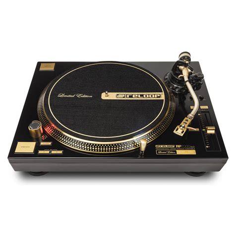 Reloop Rp 7000gld Direct Drive Turntable Gold At Gear4music