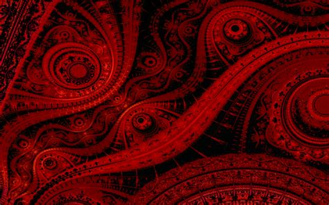46 Red Techno Wallpaper