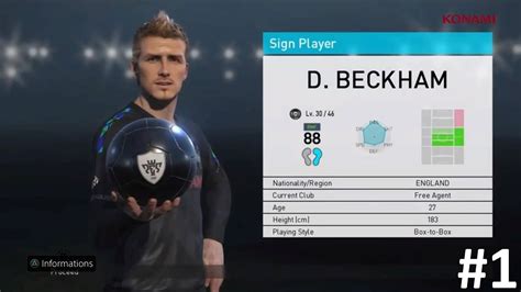 Pes 2018 Myclub David Beckham Agent 100k Gp Spin 1 Youtube