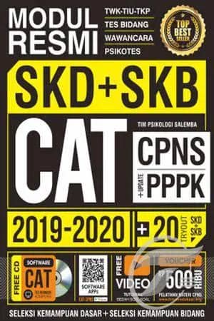 Untuk tahapan selanjutnya, pelamar yang lolos seleksi administrasi akan mengikuti tes seleksi kompetensi dasar (skd). Jual Buku Modul Resmi SKD + SKB CAT CPNS PPPK 2019-2020 ...