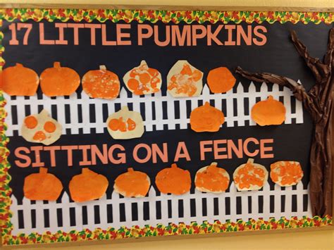 Fall Pumpkin Bulletin Board Ideas Vlrengbr