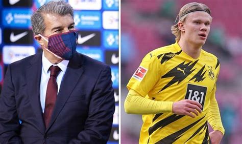 Erling haaland's agent mino raiola has some conditions that barcelona need to meet in order to erling haaland to barcelona at first seemed like just a publicity stunt used by joan laporta to gain. Barcelona chief Joan Laporta settles on brilliant Erling ...