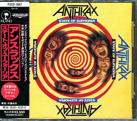 Anthrax State Of Euphoria 1990 Cd Discogs