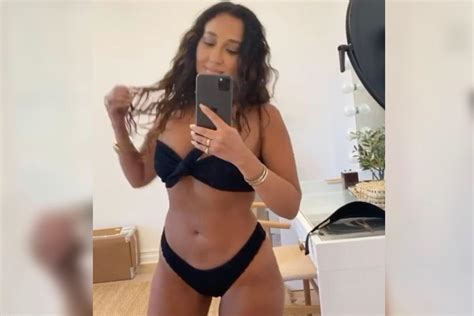 Adrienne Bailon Shows Off 20 Pound Weight Loss With Bikini Post