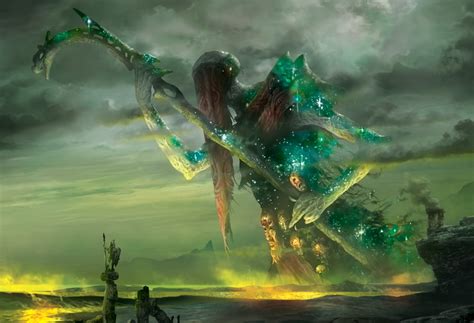 Athreos God Of Passage Mtg Art From Journey Into Nyx Set By Ryan