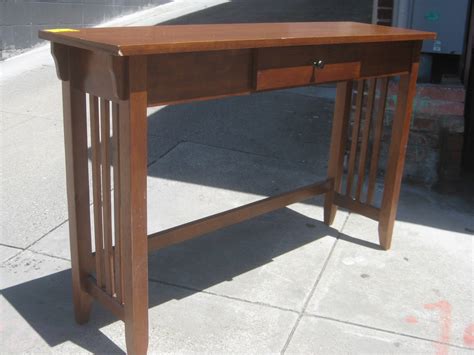 Uhuru Furniture And Collectibles Sold Mission Style Hall Table 50