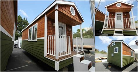 The 270 Square Foot Mobile Bungalow Studio Is Basic And Affordable