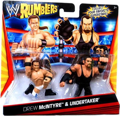 Wwe Wrestling Rumblers Series 1 Drew Mcintyre Undertaker Mini Figure 2