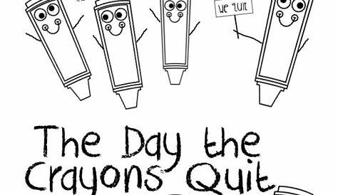 The Day The Crayons Quit Worksheet