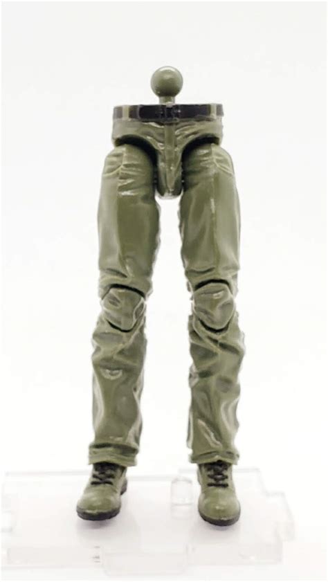 Male Legs Green Contract Ops Pant Legs Right And Left With Waist 1