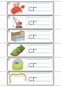 Blends Worksheets and Activities - CR by Lavinia Pop | TpT