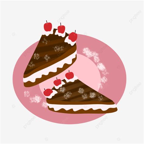 Black Forest Slices Cake Black Forest Slices Cake Tart Png