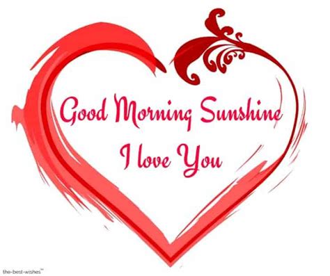 Love Good Morning Sunshine Images Good Morning Sunshine I Love You