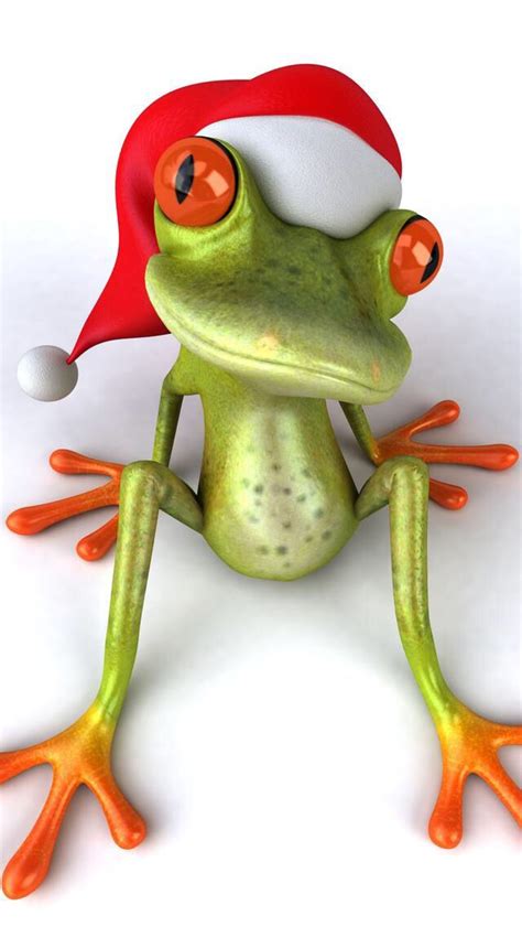 Christmas Frog Frog Frog Figurines Christmas Frog