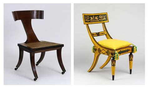 Klismos Chair Is One Of Greeks Ancient Furniturethe Klismos Is Elegant