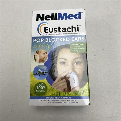 Neilmed Eustachi Ear Pressure Relief Device For Cold And Allergy Season