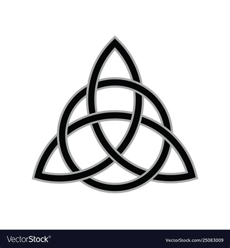 Celtic Knot Trinity Knot Royalty Free Vector Image