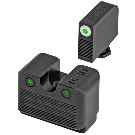 Truglo Tritium Pro Suppressor Height Night Sights For Glock Mos Pistols