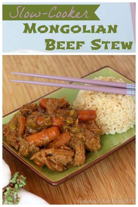 Coat the strips of beef with cornflour, salt and pepper and cook till crispy, then transfer to a plate with kitchen roll to drain the excess oil. Sow-Cooker Mongolian Beef Stew - simple comfort food with ...