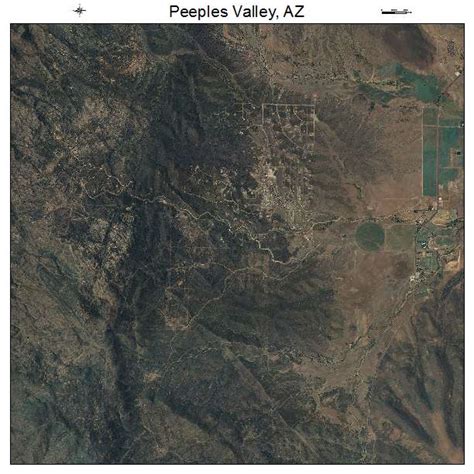 Aerial Photography Map Of Peeples Valley Az Arizona