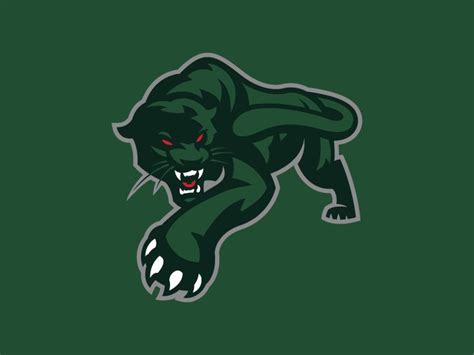 Panthers Sports Logo Design Sports Logo Inspiration Animal Logo