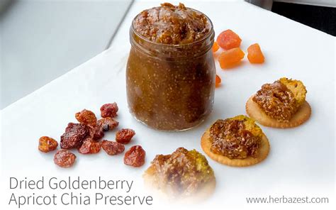 Dried Goldenberry Apricot Chia Preserve Herbazest
