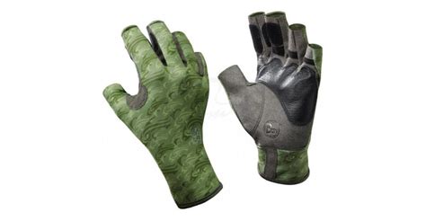 Перчатки Buff Pro Series Angler Ii Gloves Skoolin Sage Ml Bu 108458