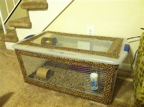 Homemade Hamster Cage Cool Hamster Cages Hamster Diy Hamster Cages
