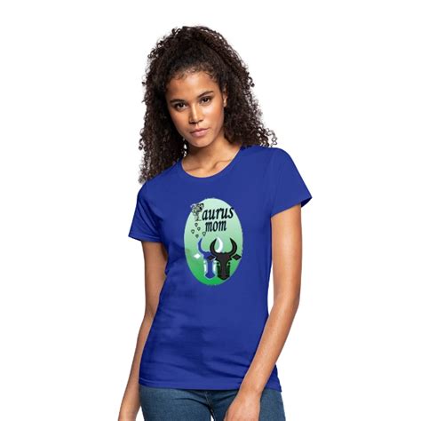 Zodiac Gems Clothing | Taurus Moms Zodiac T Shirts - Womens Jersey T-Shirt in 2020 | Womens ...