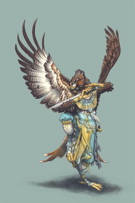 Pin By Geoffrey Matheson On Races Anthro Bird Dungeons And