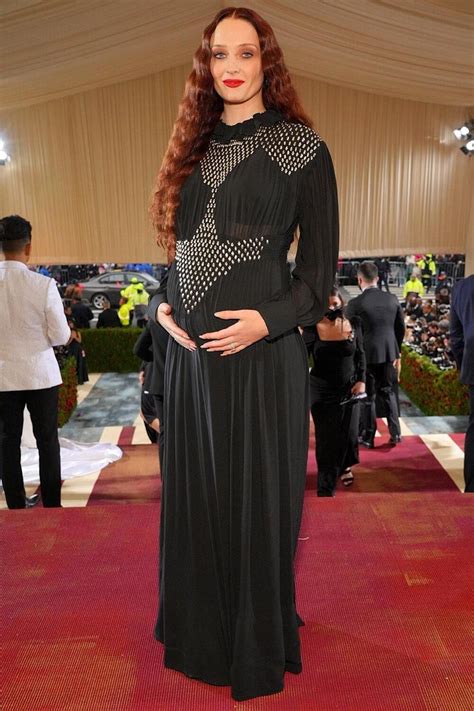 Pregnant Sophie Turner Wore High Fashion Slides To The Met Gala ‘shes