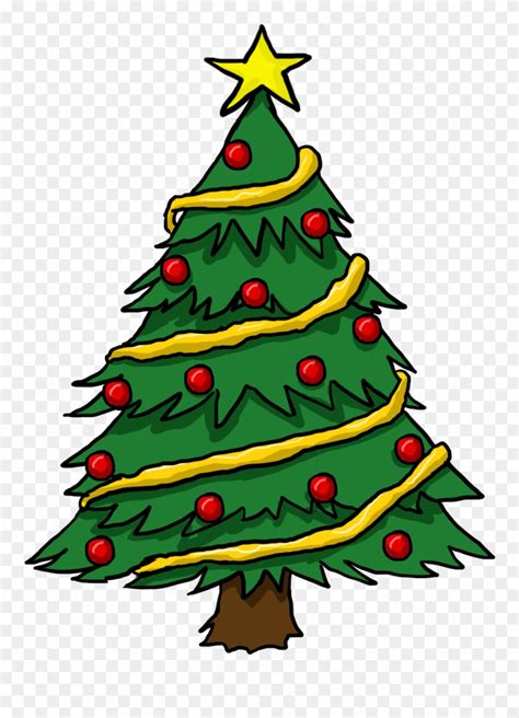 Free To Use Public Domain Christmas Tree Clip Art Christmas Tree Coloured Drawing Png