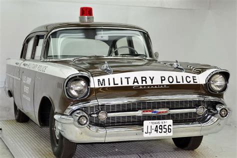 It is heartbreaking if you wind up losing your car to the bank for neglecting to make the monthly payments in time. THE CAR: Copped-out: 1957 Chevy Military Police Car for Sale