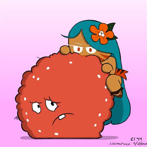 Tiger Lily Cookie Eating Meatwad By Giromcalica On Deviantart