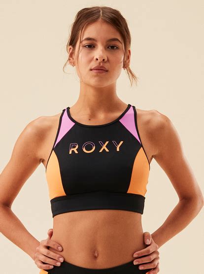 Roxy Active Bra Bikini Top For Women Roxy