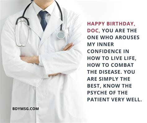 80 Birthday Wishes For Doctors Happy Birthday Doctor