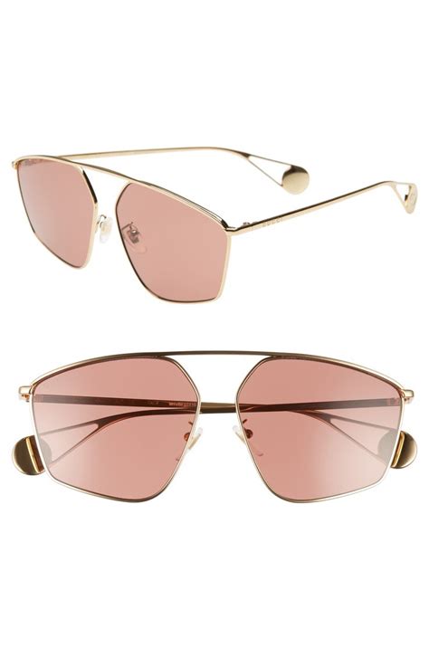 gucci 60mm aviator sunglasses nordstrom sunglasses aviator sunglasses sunglasses women