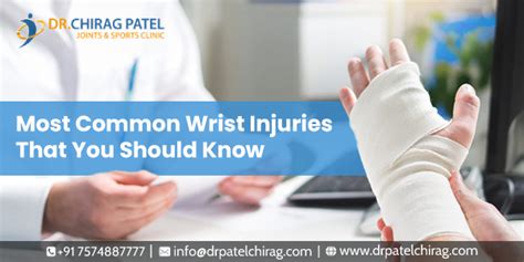 Most Common Wrist Injuries That You Should Know
