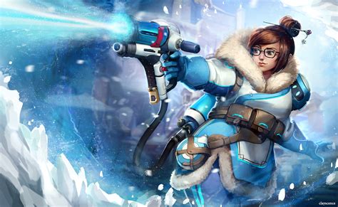 Mei From Overwatch By Clayscence On Newgrounds
