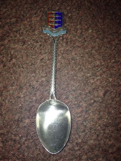 Souvenir Spoon Yarmouth Silver Spoons Antique Silver Spoon