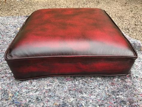 New Handmade Leather Chesterfield Replacement Seat Cushion