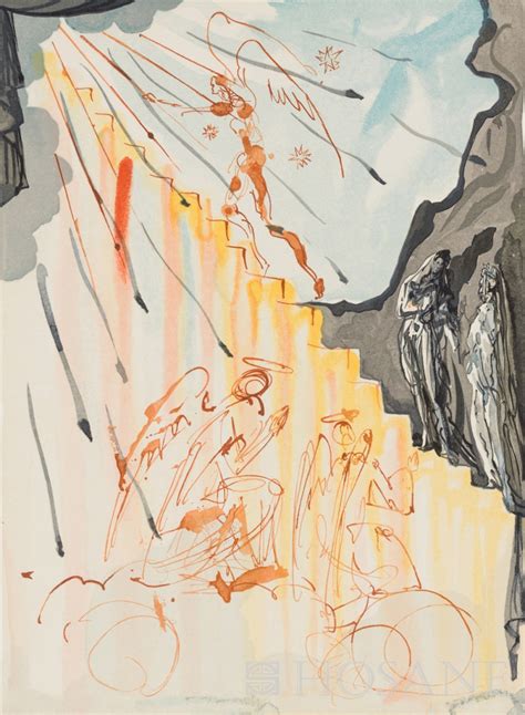 Salvador Dalí The Celestial Staircase 1960s Mutualart